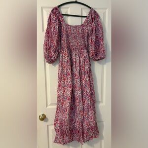 Karni Puff Sleeve Maxi Dress